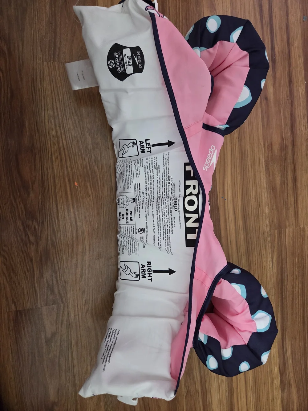 Speedo Kids Mermaid US Coast Guard Approved Life Vest Child 30-50 lbs